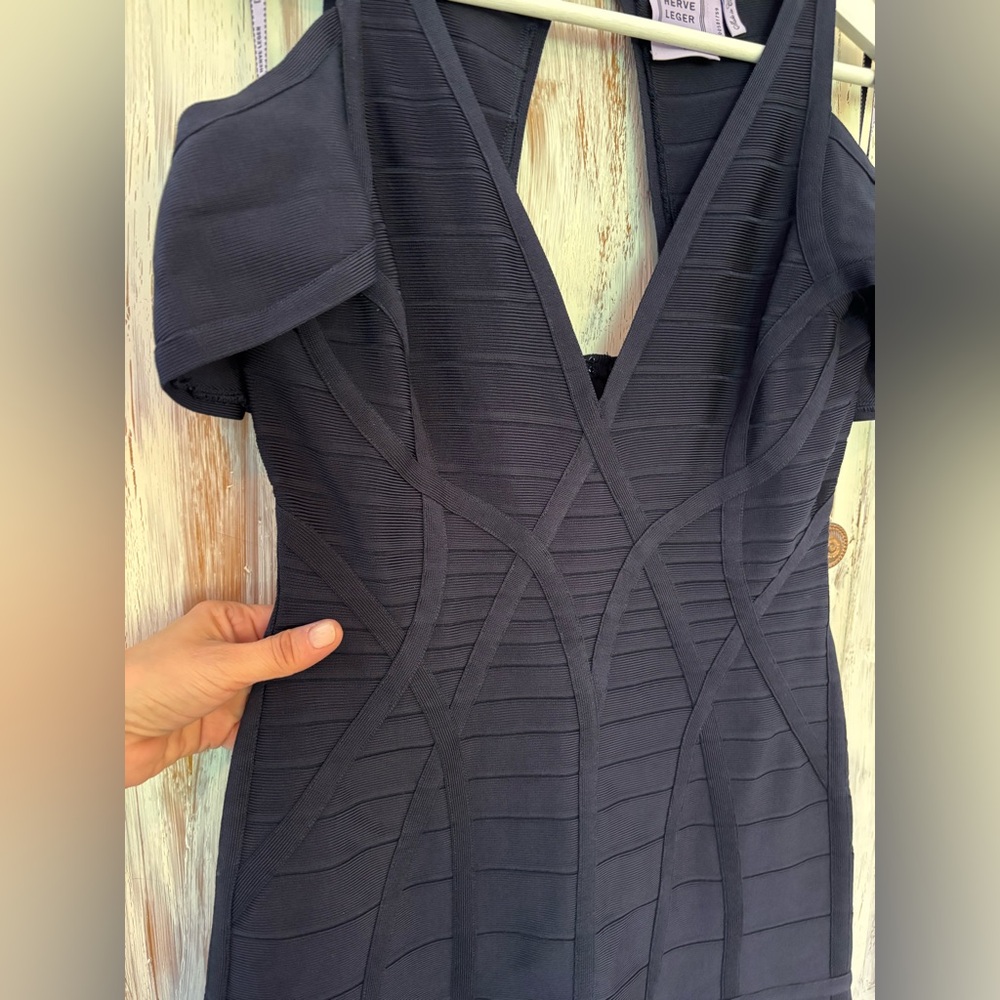 Herve Leger Estelle Indigo Blue💙